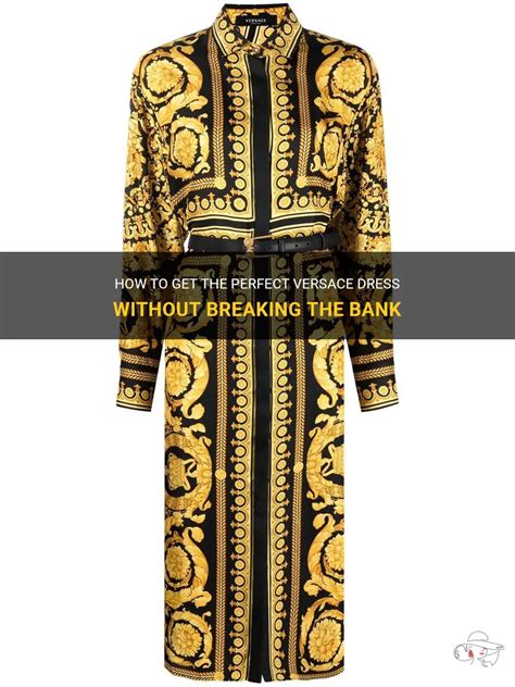 versace dress black and gold|Versace dress cost.